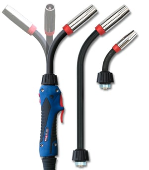 ABIMIG A T LW welding torch with different torch necks